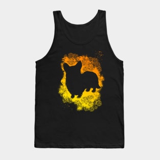 Corgi - Orange Tank Top